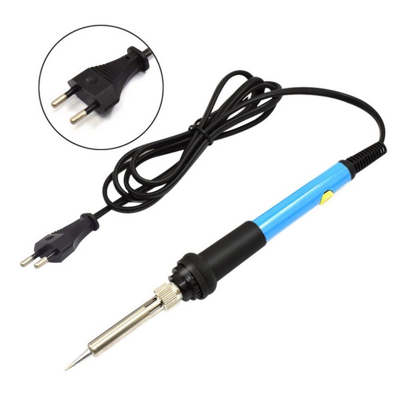 Electric Soldering Iron Kit 60W 110V 220V Adjustable Temperature Welding Iron EU/US/UK Plug