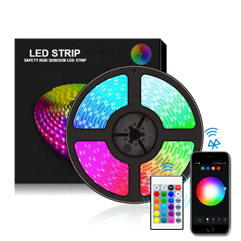 Ws2812bchip ledsrgb светодиодные полосы света 10 метров Luces De Colores Para El Куэльо Luzes De LED