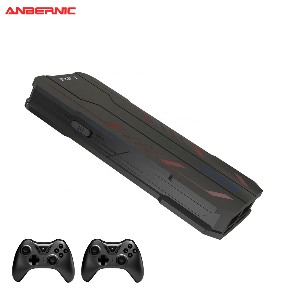 ANBERNIC игровой джойстик видео 4K игровая консоль 2 игрока аркадные игры 5200 в 1 двойной 2.4G беспроводное устройство геймпад