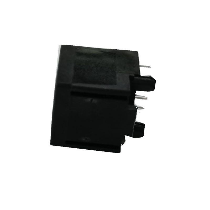 RJ45 crimp tool jack Vertical PCB Mount TH 8*8 No shield. Panel mount 5556416-1