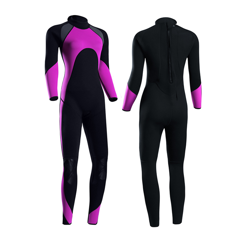 Wholesale Neoprene Diving Suits Long Sleeve Keep Warm Surfing Swimming Wetsuit For Woman