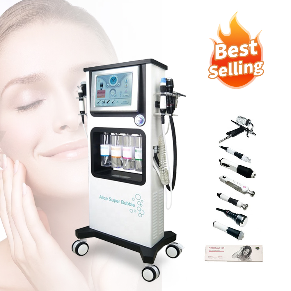Spa equipment facial cleaning water dermabrasion aqua peel water facial machine with factory price