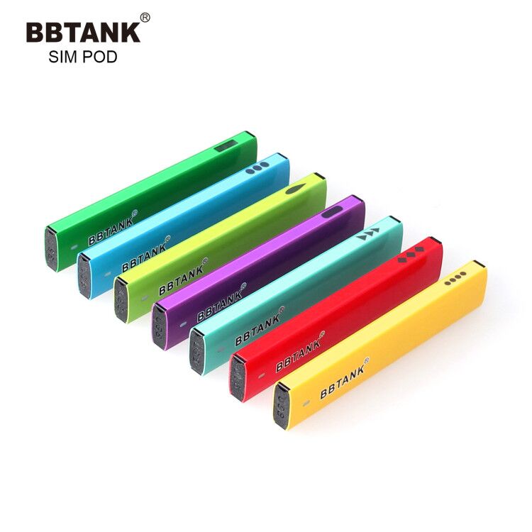 Лучшая перезаряжаемая Встроенная батарея испаритель bbtank Классический Тонкий стартовый набор vape ручка стартовый набор
