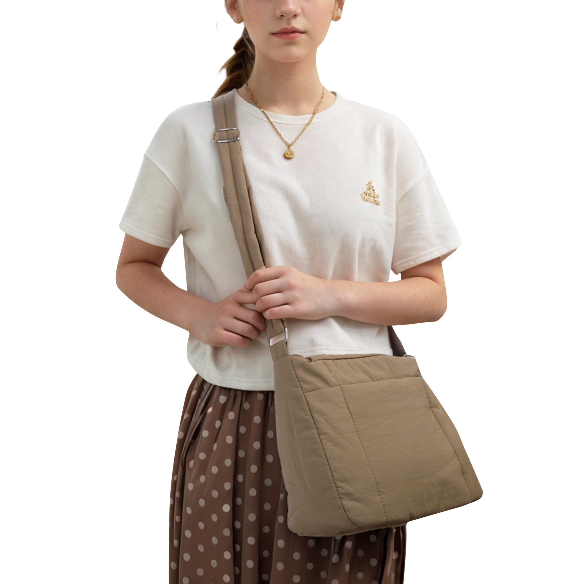 Light Weight Shoulder Tote Bags With Multiple Pockets,waterproof Messenger Bags,Large Crossbody Bag for Women