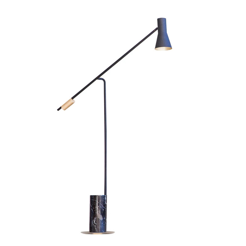 Nordic post-modern simple marble living room bedroom study floor lamp