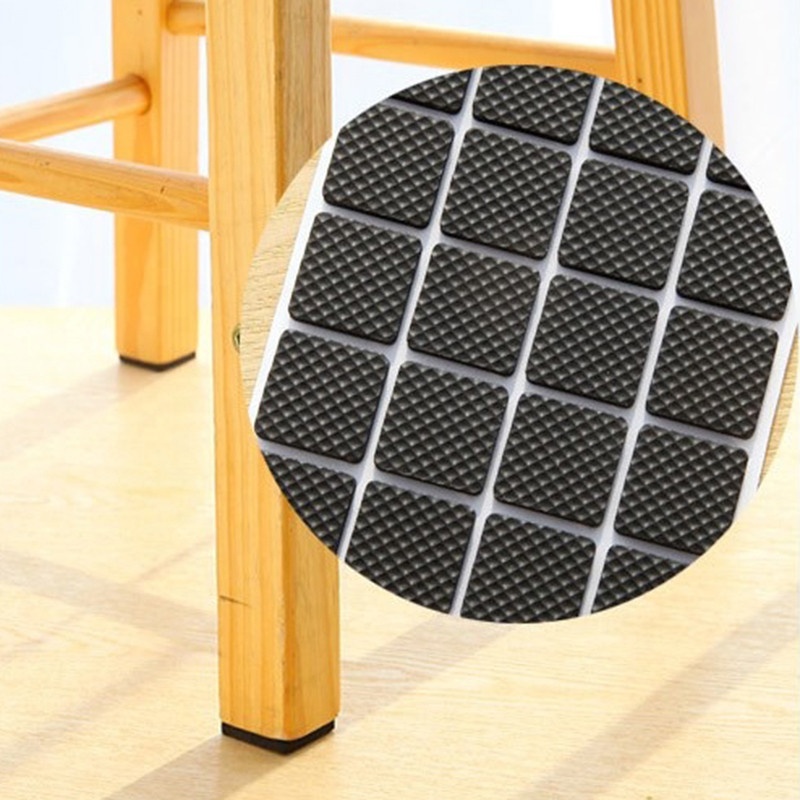 Sofa Leg Floor Protectors pad Sofa Leg Cups Anti Slip Pads for Square Item Sets Packing Gross Package Weight