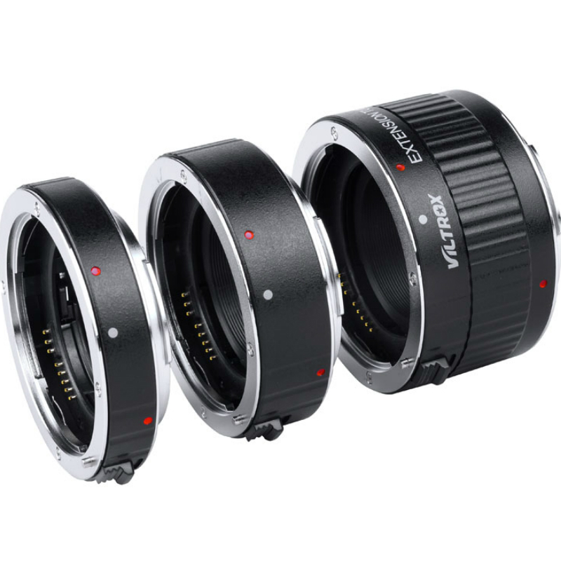 Viltrox Metal Mount Auto AF Macro Extension Tube Lens Adapter for 750D 700D 650D 70D 60D 5D II 7D DSLR Lens