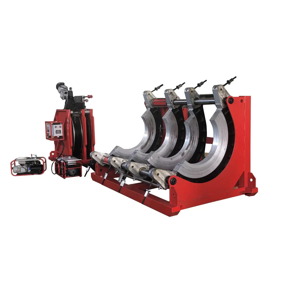 PF1000 hot melt hydraulic butt fusion hdpe plastic pipe welding machine
