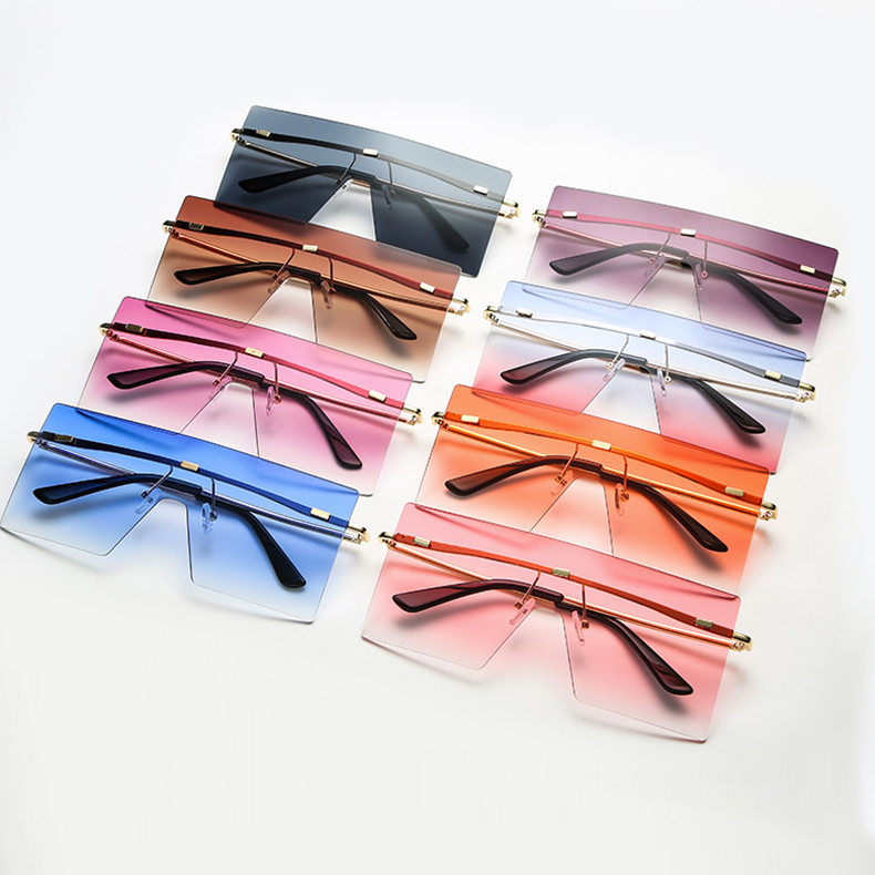 2021 Fashion Luxury Designer Vendor Women Men Assorted Mixed Oversized Large Big Frames Shades Mirrored Sun Glasses Sunglasses