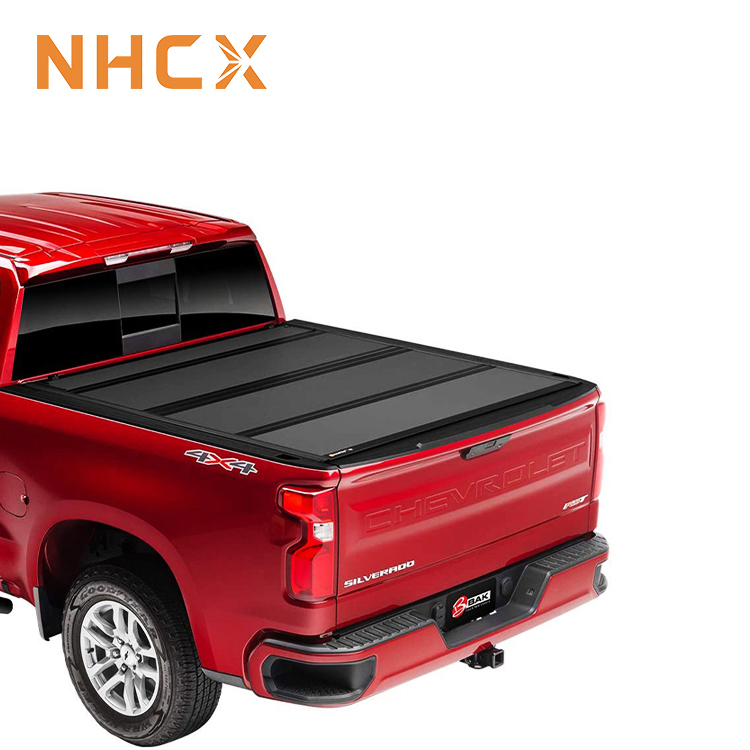 Крышка для грузовика Tonneau аксессуары для кровати жесткая складная крышка для грузовика Tonneau