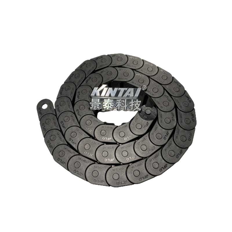 Miniature Cable Drag Chain Without Opening Plastic Energy Drag Chain For Glue Dispensing Machine