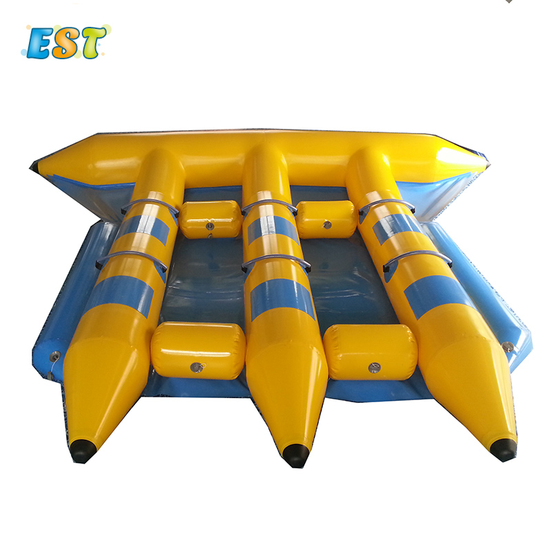 Цена по прейскуранту завода водные игры надувные flyfish 6 человек банан лодка для продажи