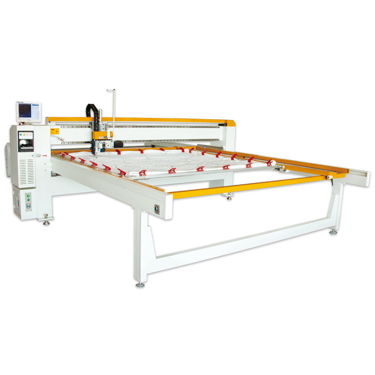 Industrial Single Needle Bed Cover Making Computerized Quilting Machine