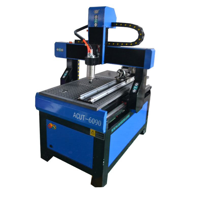 Цзинань cnc маршрутизатор 6090/ 2 кВт Настольный cnc 6040 4 оси