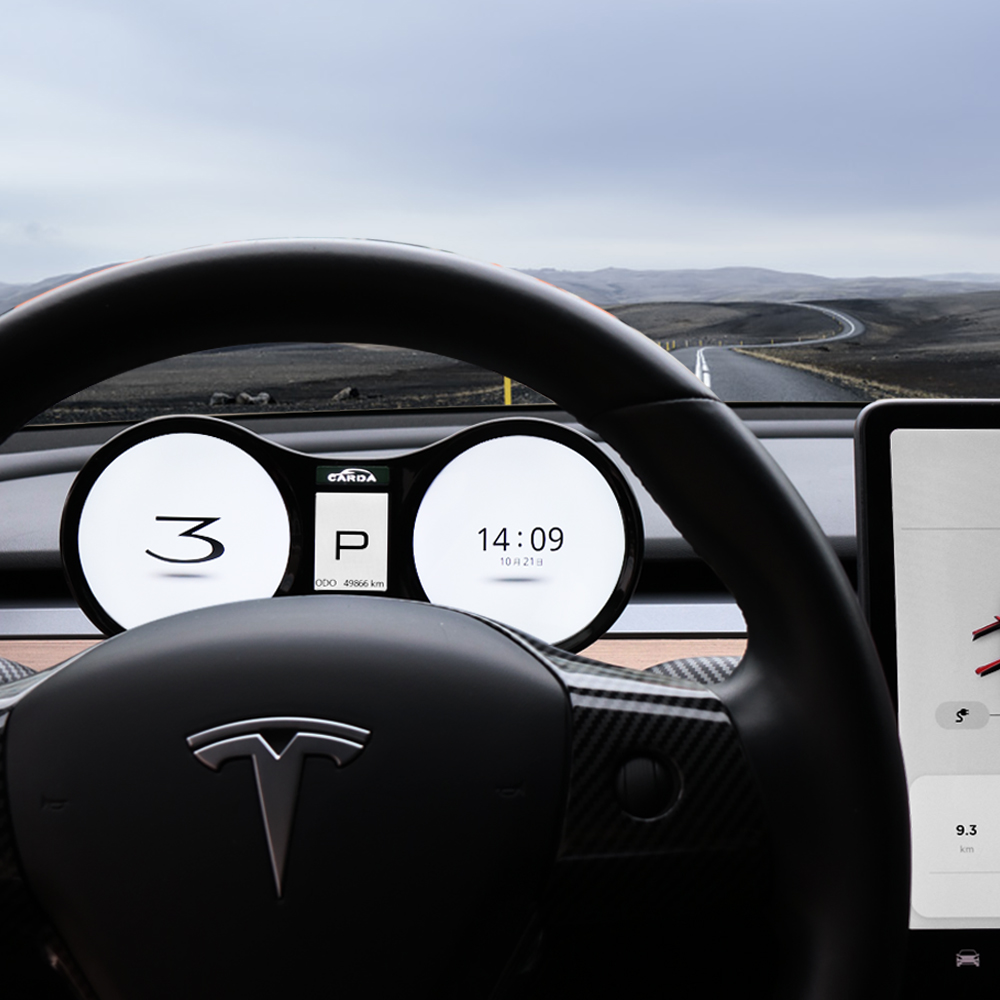 Для приборной панели Tesla Model 3 Model Y Lcd с дисплеем на приборной панели Hud