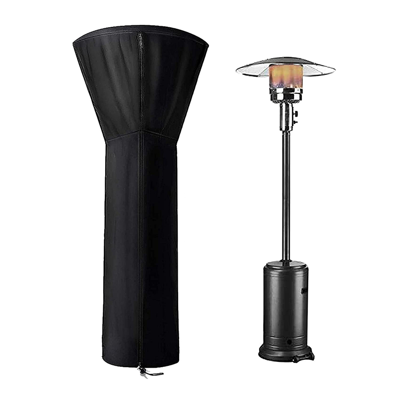 Durable Round Oxford Fabric Dustproof Outdoor Pyramid Waterproof Gas Patio Heater Cover