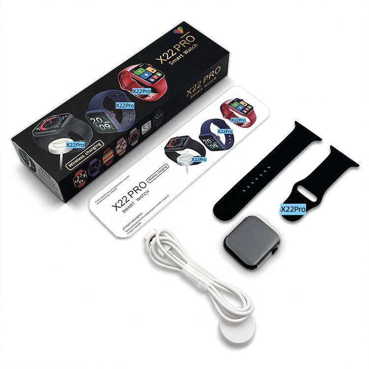 X22Pro smart watch Wearfit Pro app 1.75 inch screen X22 Pro supports wireless charging series 6 smart watch
