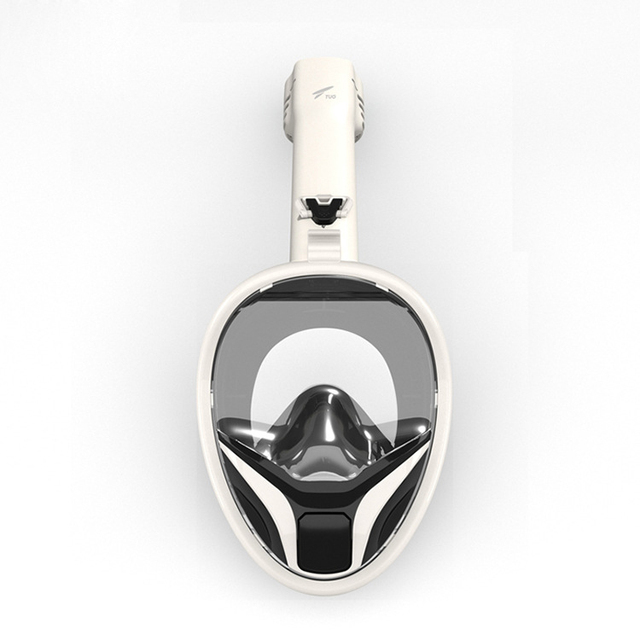 Foldable Diving Mask Full Face Anti-fog Snorkeling Mask Underwater Scuba Respirator Masks Waterproof Training Dive Equipment