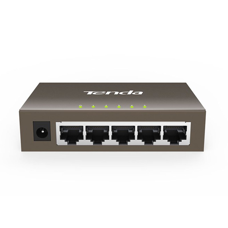 Tenda TEG1005D GE 5-разъемное зарядное usb-устройство Порт Gigabit мини настольный Homeuse Ethernet-коммутатор