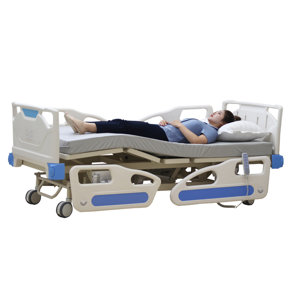 Adjustable Hospital Beds Medical Equipment Furniture Electric Nursing Medical Bed 5 Function