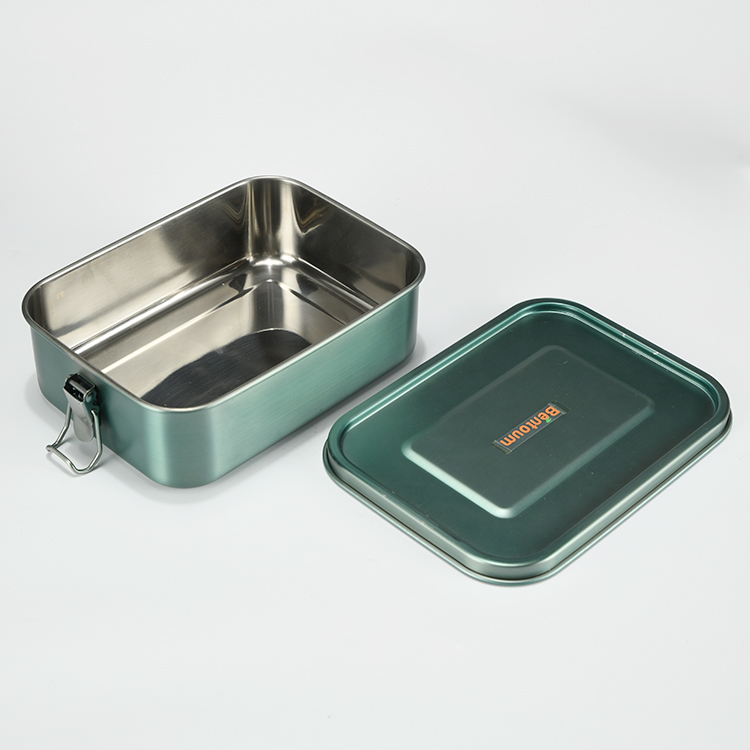 Aohea logo custom kids lunch box stainless steel children leakproof lunch box