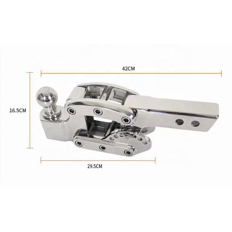 4X Heavy Duty Tow Bar Marine Boat Trailer Hitch Ball Mount pintle hook