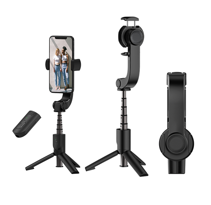 Followshow tripode flexible 360 rotation portable handheld 1 axis phone stabilizers mobile adjustable gimbal selfie stick tripod