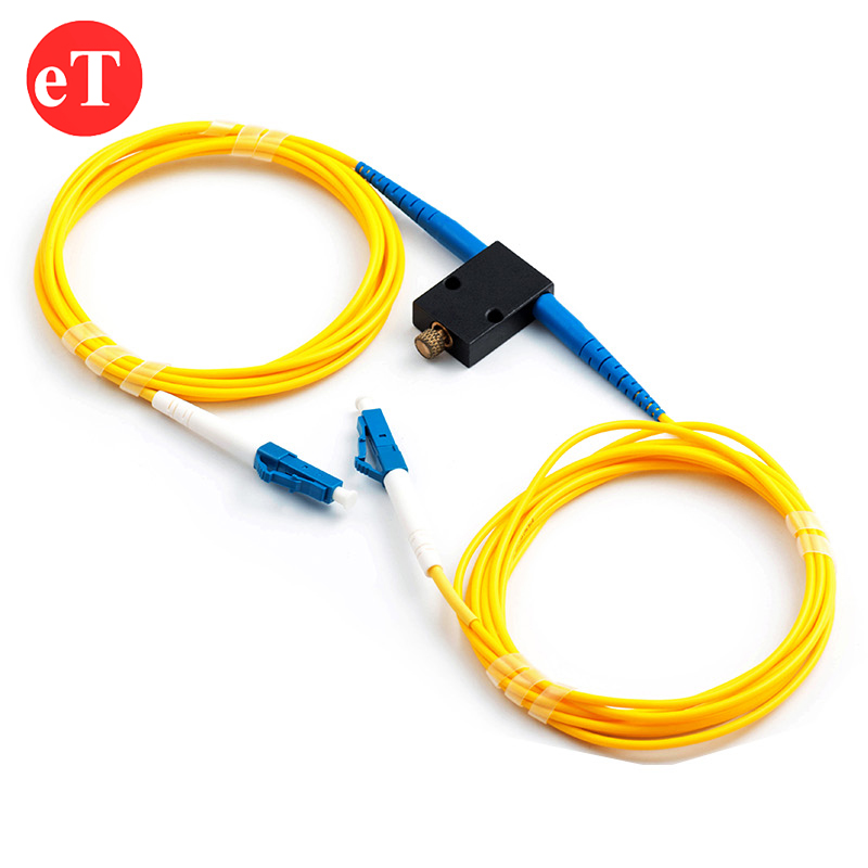 Single Mode 0-60dB SC LC UPC Online Inline VOA Fiber Optic Variable Attenuator
