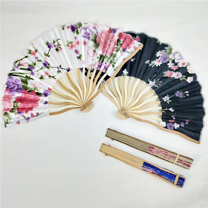 [I AM YOUR FANS]Sufficient stock! Newest style Silk hand fan  16colors for choice S shape Dragon  hand fan