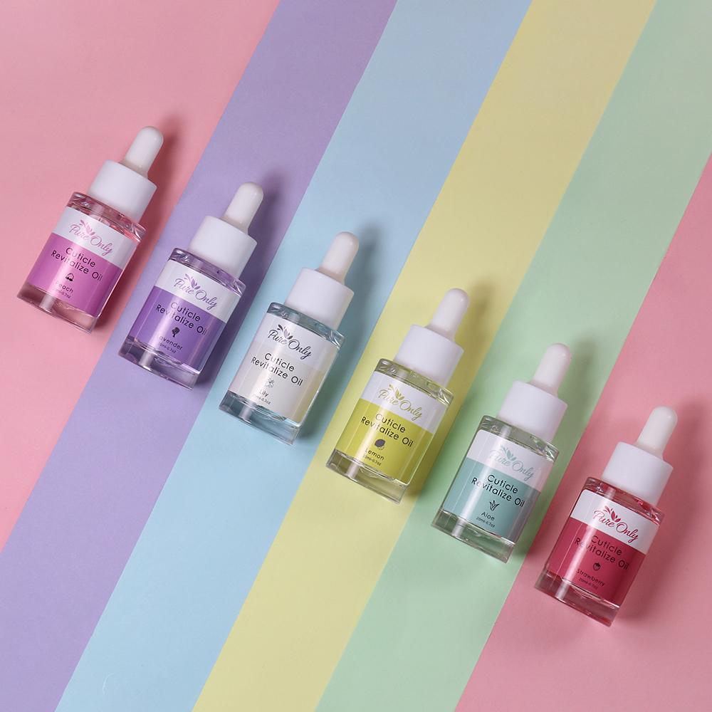 Набор для ухода за ногтями Pure Only, 20 мл, питательное Эфирное Масло для кутикулы для дизайна ногтей