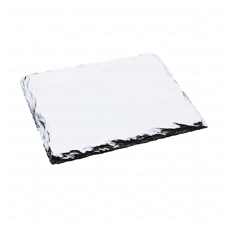 15*20cm Blank Sublimation Photo Frame Square Rectangle Shaped Rock Slate Matte Glossy Stone Lithograph Birthday Gift