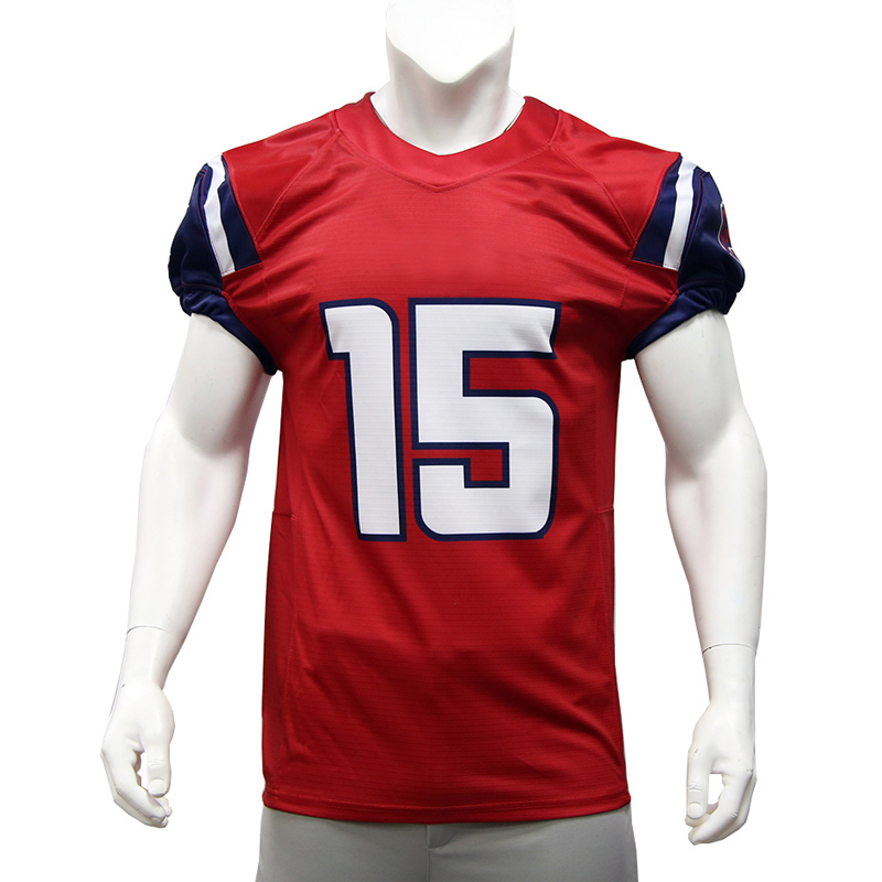 Custom design quality wholesale youth practice sublimation american football jerseys uniform
