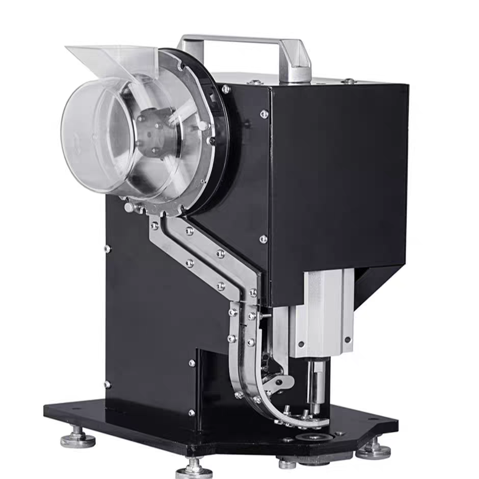 New Arrivals Servo Fully Automatic Flag Cloth Banner Display Puncher KT Board Non-Woven Fabric Electric Punching Eyelet Machine