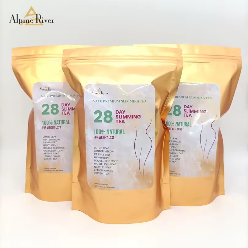 2024 Best Selling Body Detox Slimming Tea Private Label Fast Best Flat Belly Herbal 28 Day Detox Slimming Tea For Weight Loss