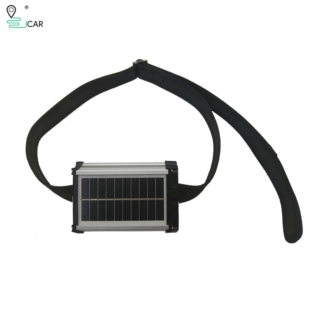 4G GPS Tracker with Solar Power IP68 Waterproof for Cattle Sheep Locator Anti-lost LBS GPS Tracking Device with Multi Alarm