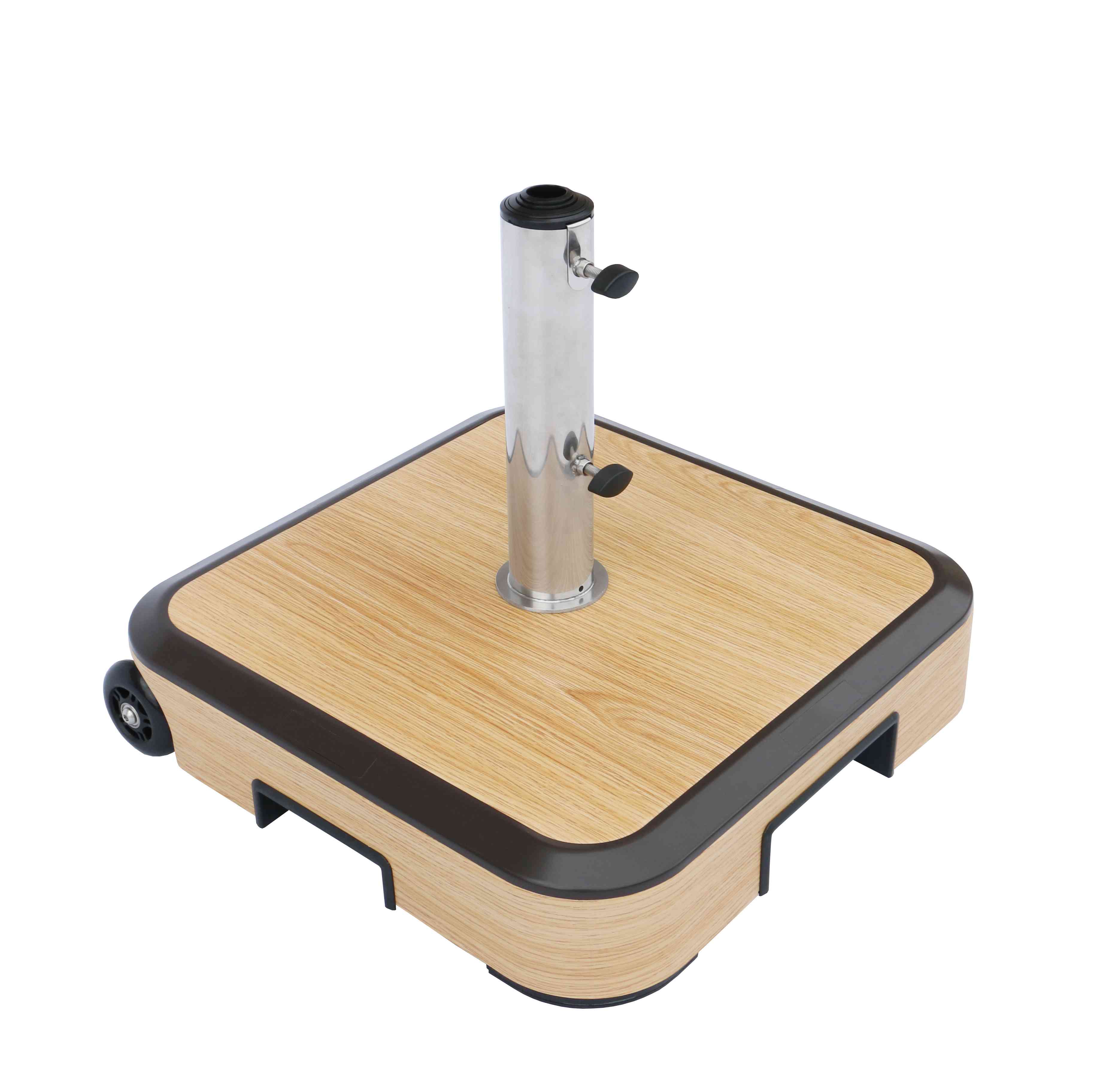 Special Design Widely Used 2 Recessed Handles Steel Outdoor Garden Umbrella Base