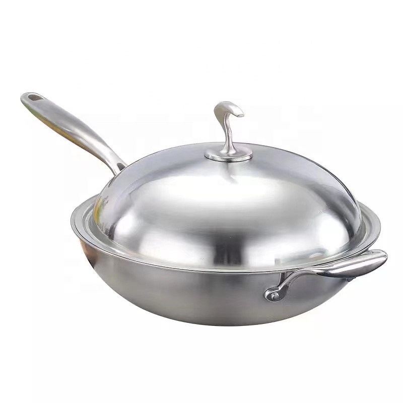 Пищевой металлический корейский вок wok de cocin Большой коммерческий ВОК