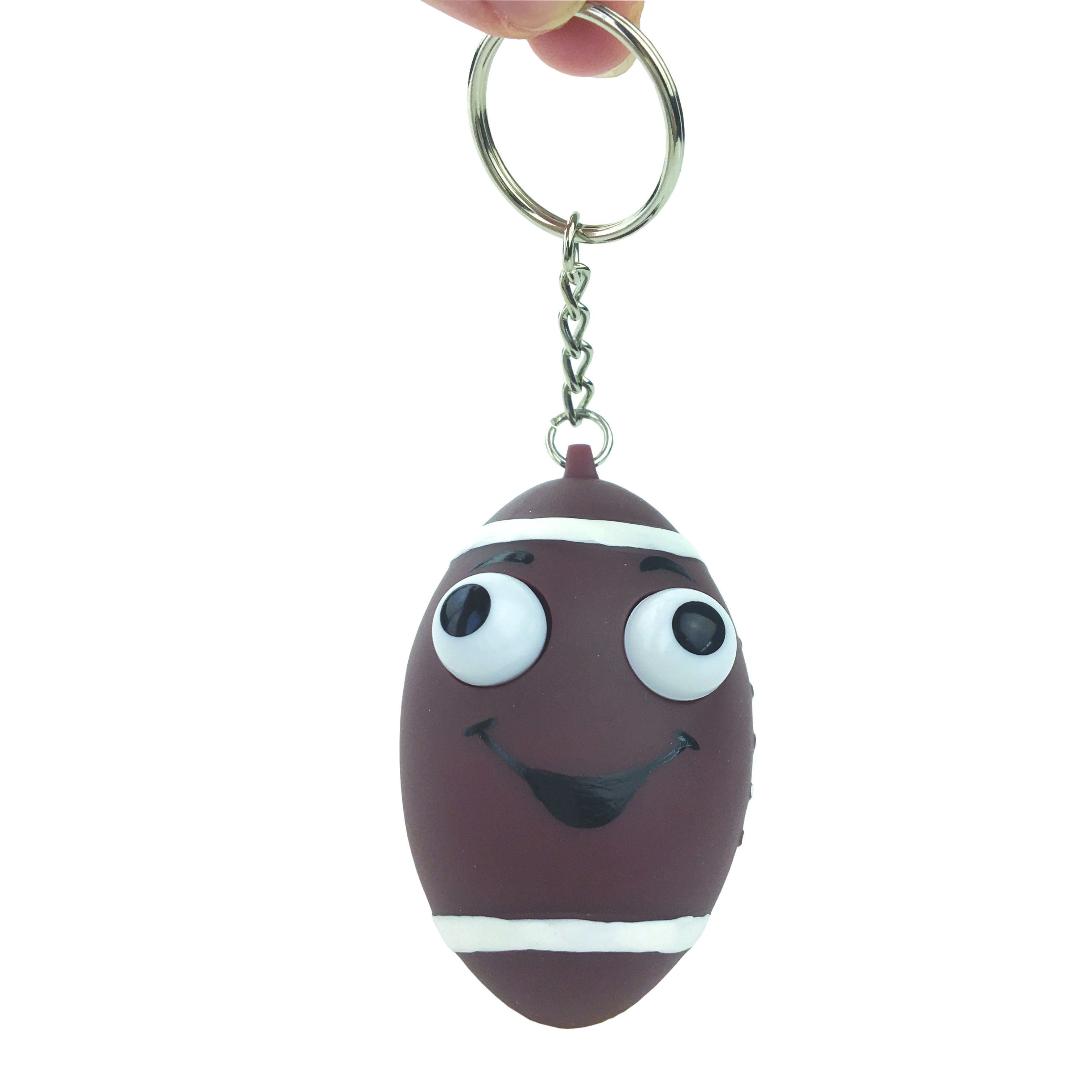 Promotional Small Basketball Football Baseball Keyring Stress Ball Keychain