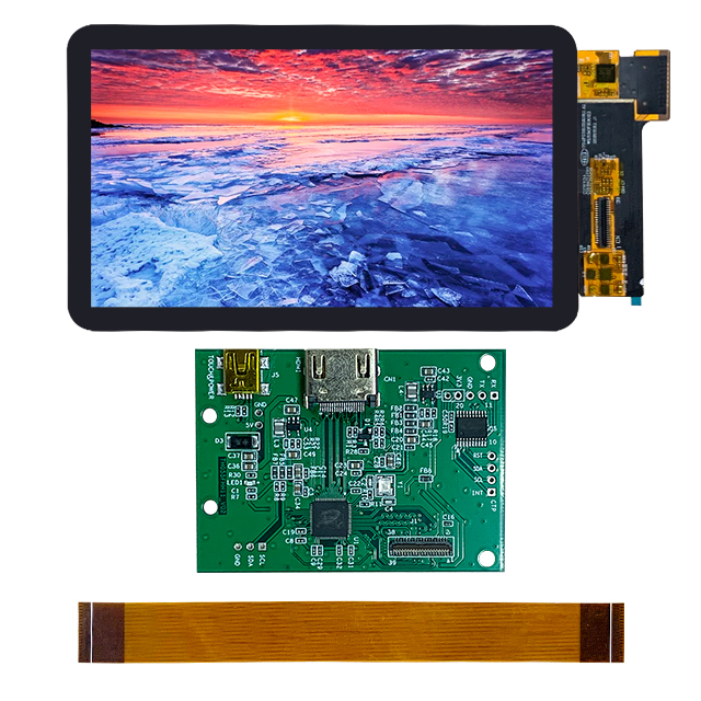 Финальная-распродажа 5,5 дюймов OLED модуль 1080*1920 FHD разрешением MIPI 4 полосы с on-cell емкостный сенсорный экран HD-MI драйвер платы