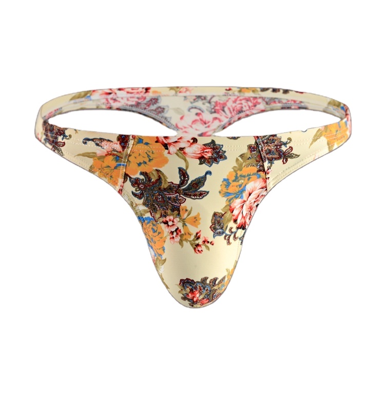 Hot Selling Butt Enhancers Pants Men's Erotic Underwear Briefs Custom Printing Designed Thong