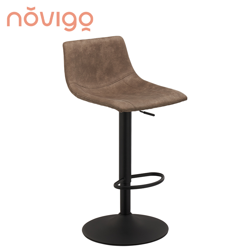 In Stock 2 In 1 Package Height Adjustable Swivel Bar Stool Silla Bar Chair with Footrest