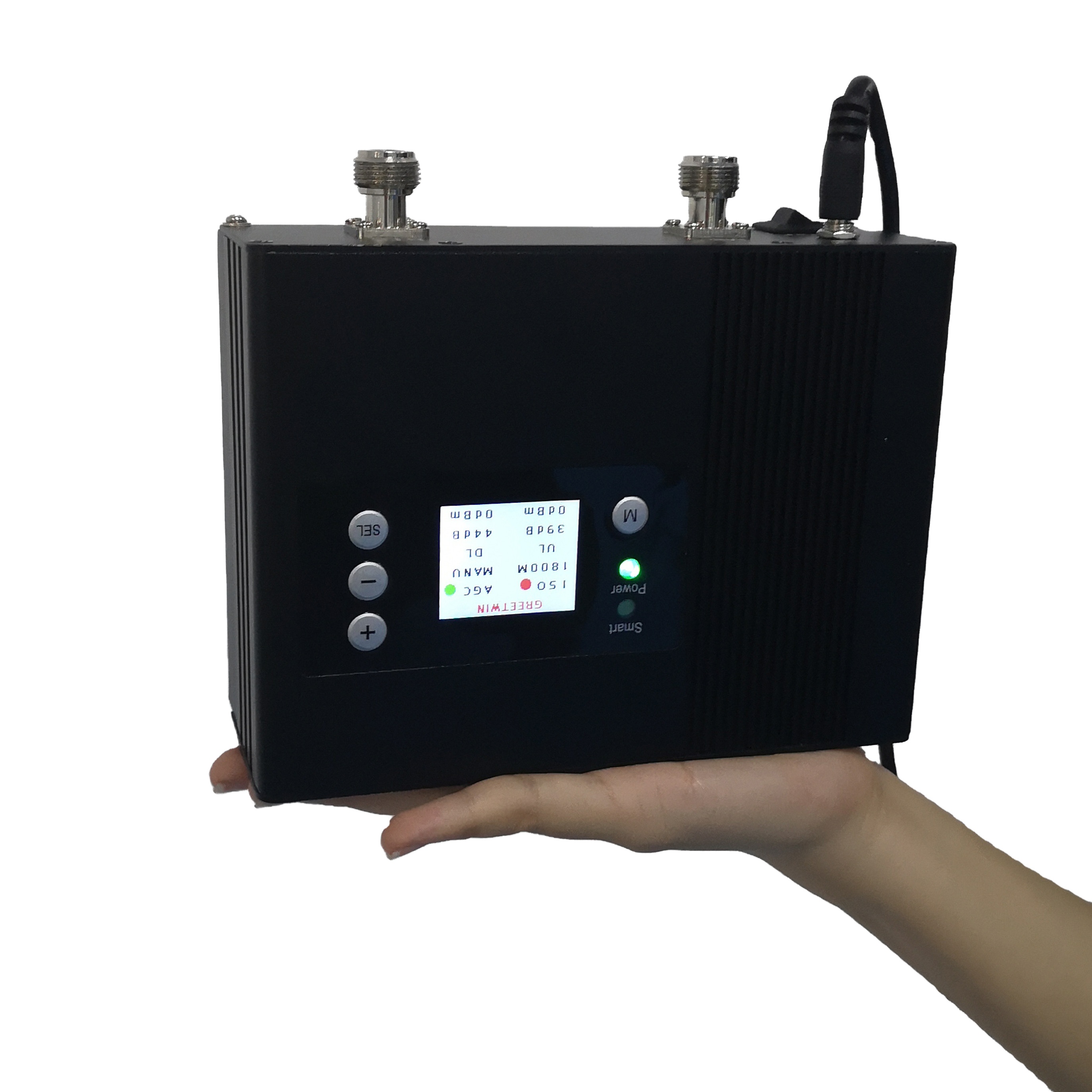 Усилитель сигнала в режиме реального времени outpower show 23dBm GSM900 LTE 4G 1800 МГц, двухдиапазонный смарт-Усилитель мобильного сигнала, усилитель 3G 4G