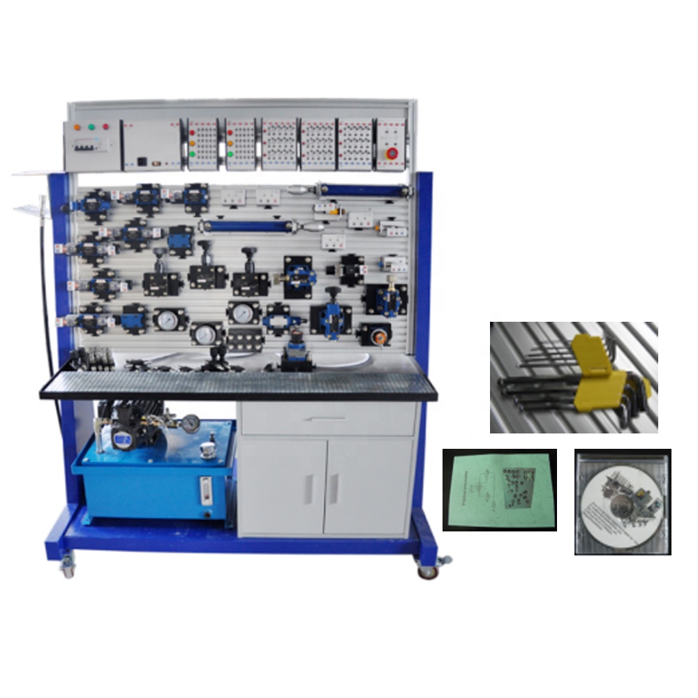 PLC Electro Hydraulic Trainer Educational Equipment Vocational Training Automatic Training Equipment