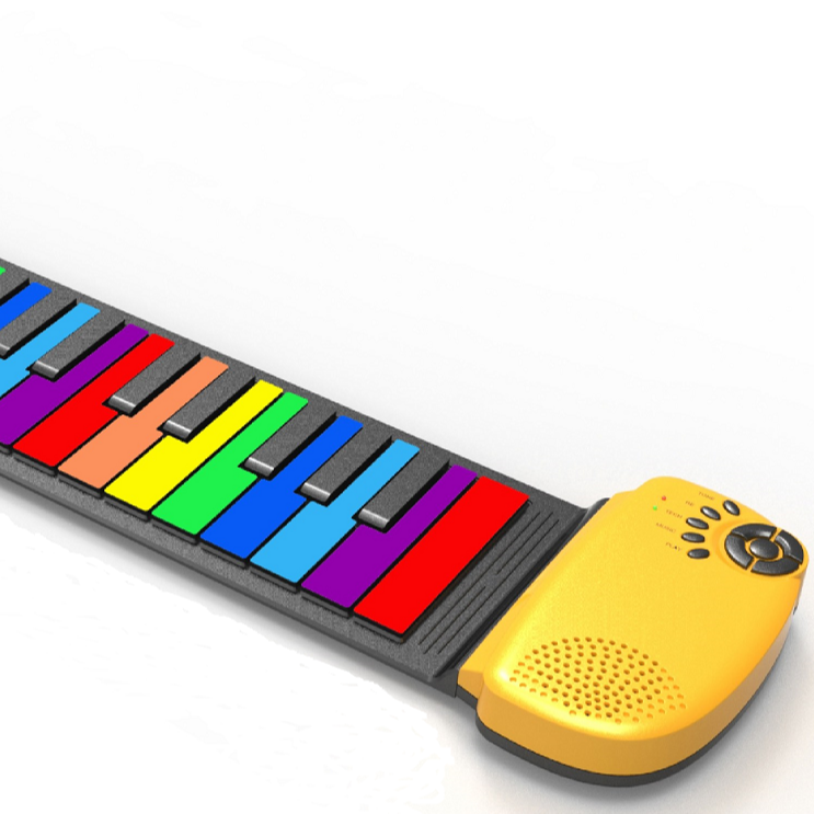 Складная сворачивающаяся электическая USB MIDI клавиатура пианино для детей детский сад, школа и образование игрушка тренировочная организация