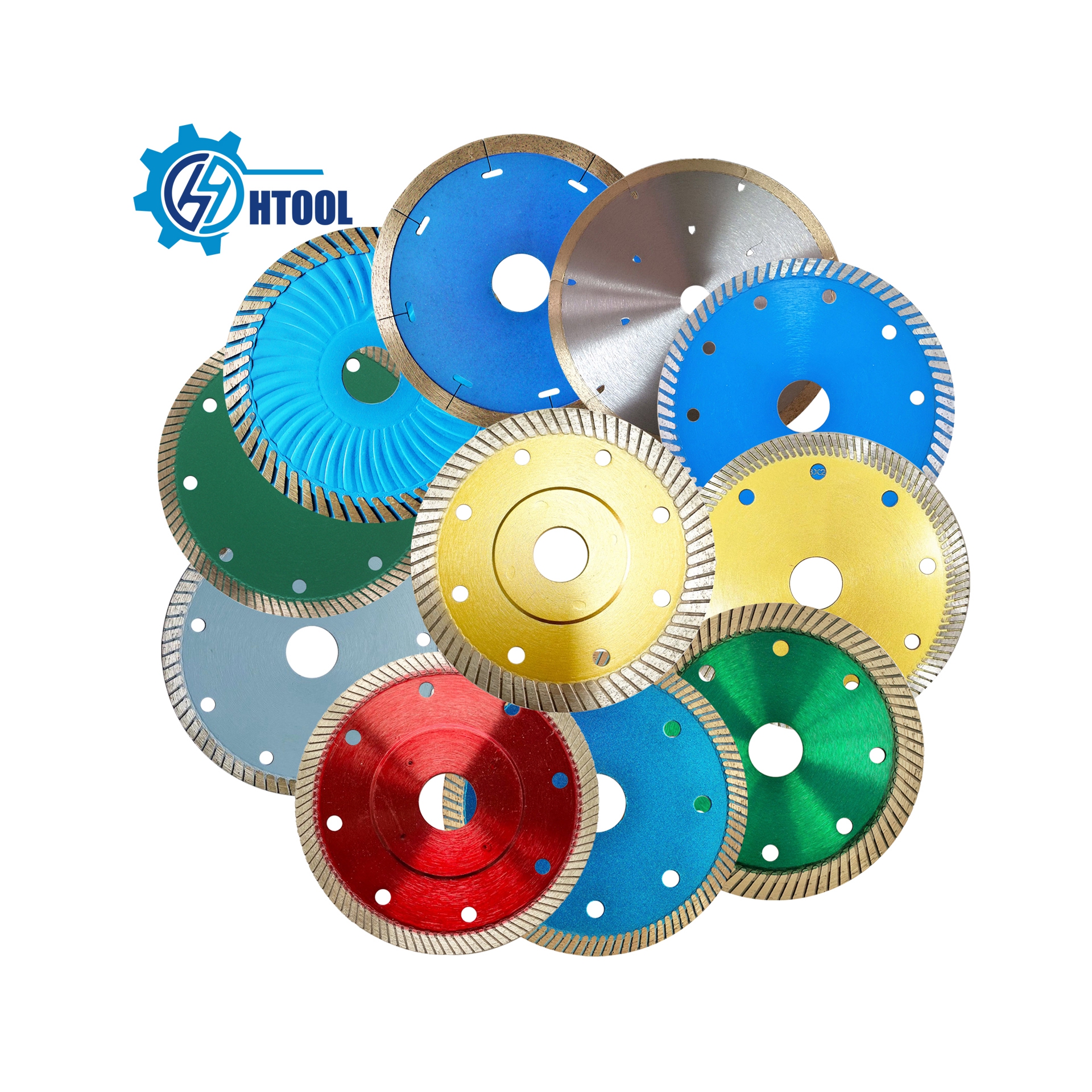 4-дюймовый 105 мм Сверхтонкий дисковый Пильный Диск Turbo Diamond Tile