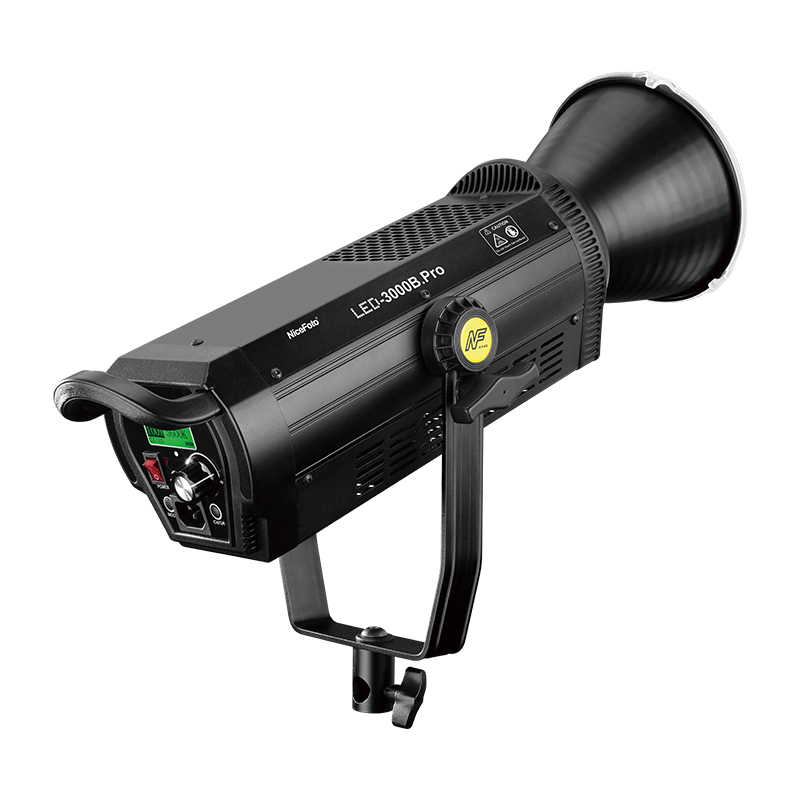 LED-3000B.Pro NiceFoto 300W профессиональный панель со светодиодной лампой Bowens mount питание от сети переменного тока