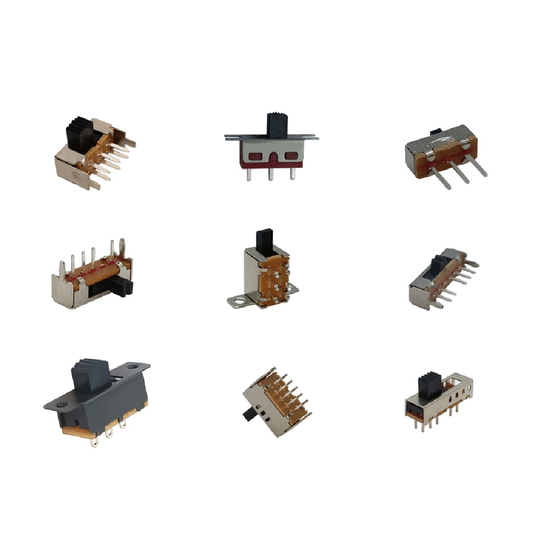 In Stock Oem Odm Variety specifications horizontal Toy PCB 0.5A 50V DC 3pins 4 6 8 12 pin Straight key button push switch