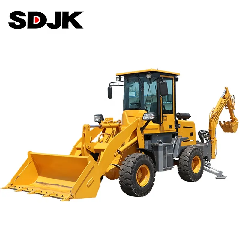 JK10-20 Hot Sale Factory 4x4 Mini Small Tractor With Front End Loader backhoe loader For Sale