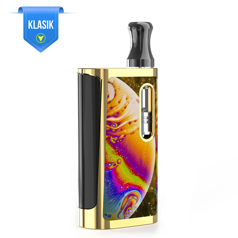 Набор для вейпа KangVape Klasik V2 с аккумулятором 650 мАч, с регулируемым напряжением, бокс мод для вейпа, CBD вапорайзер, картридж для вейпа, пустой масляный картридж