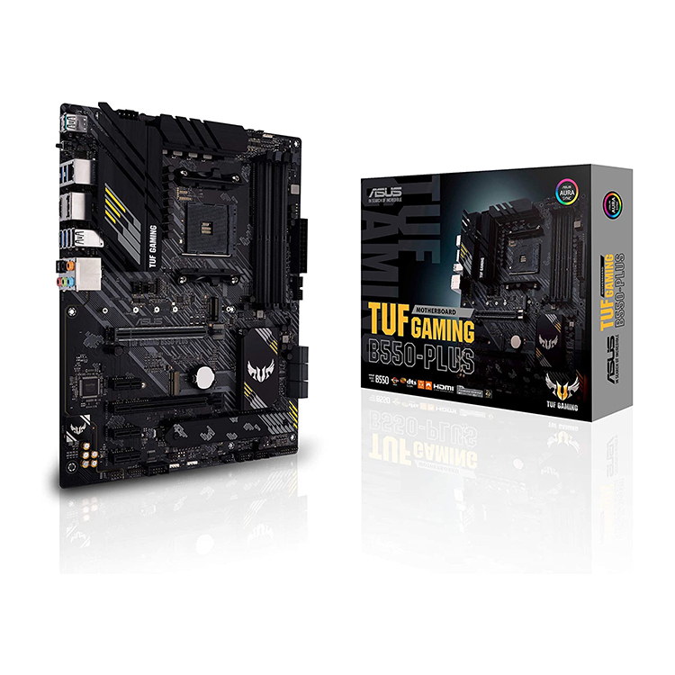 Ноутбук ASUS TUF GAMING B550-PLUS материнская плата 3rd Gen AMD AM4 ЦП AMD B550